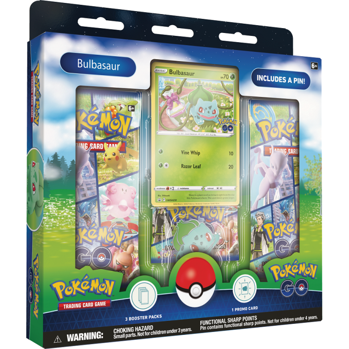 Pokémon TCG: Pokémon GO Pin Collection - Bulbasaur