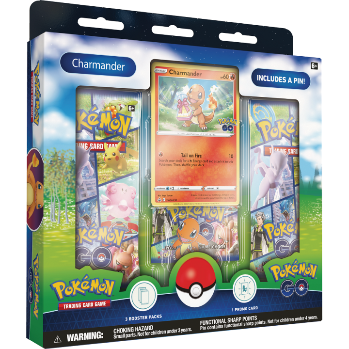 Pokémon TCG: Pokémon GO Pin Collection - Charmander