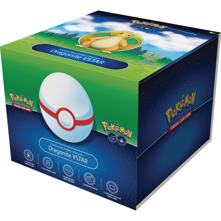 Pokemon TCG: Pokemon Go - Premier Deck Holder Collection - Dragonite VStar