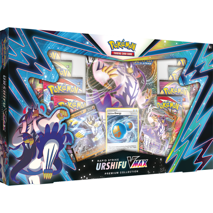 OUTLET Pokemon TCG: Urshifu Rapid Strike VMAX Premium