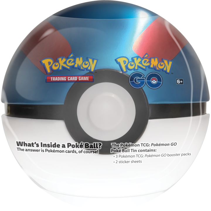 Pokémon TCG: Pokémon Go Great Ball Tin