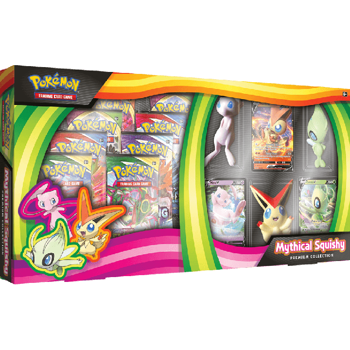 OUTLET Pokemon TCG: Mythical Squishy Premium Collection