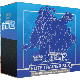 OUTLET Pokemon TCG: Battle Styles - Elite Trainer Box - Blue