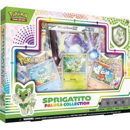 OUTLET Pokémon TCG: Paldea Pin Box Sprigatito