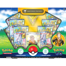 OUTLET Pokémon TCG: Pokémon Go - Team Instinct Special Pin Collection box