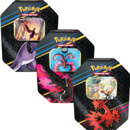 Pokémon TCG: Crown Zenith Mocku Tin - (zestaw 3 wzorów)