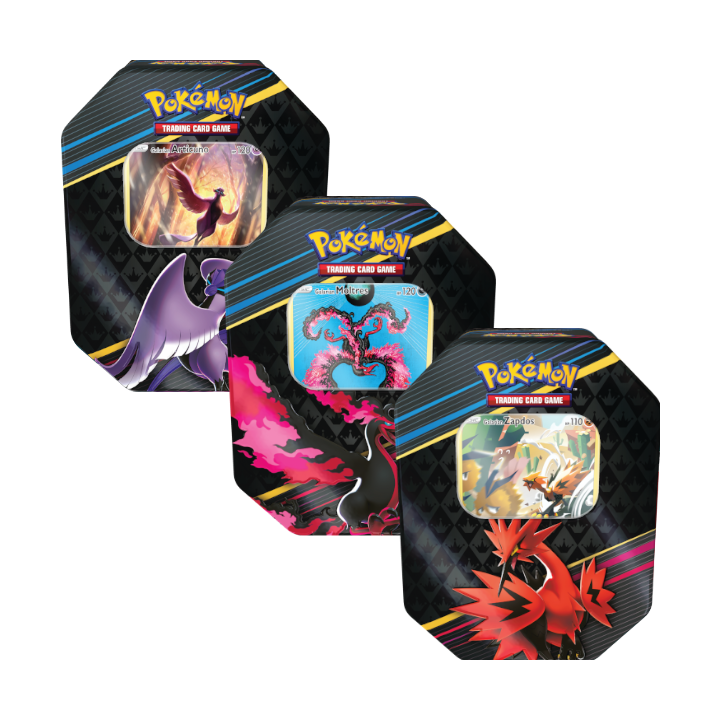 Pokémon TCG: Crown Zenith Mocku Tin - (zestaw 3 wzorów)