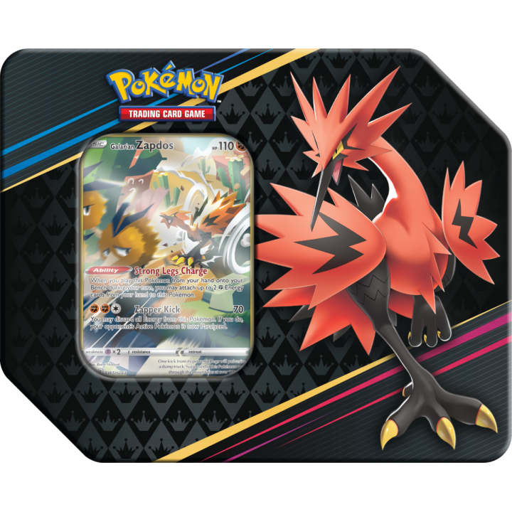 Pokémon TCG: Crown Zenith Mocku ART Tin - Zapdos