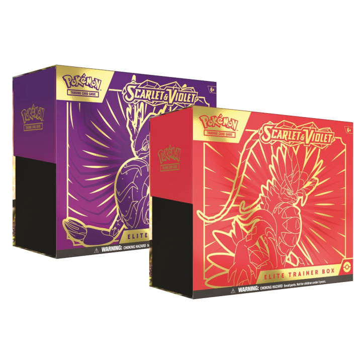Pokémon TCG: Scarlet & Violet - Elite Trainer Box (komplet 2 szt)