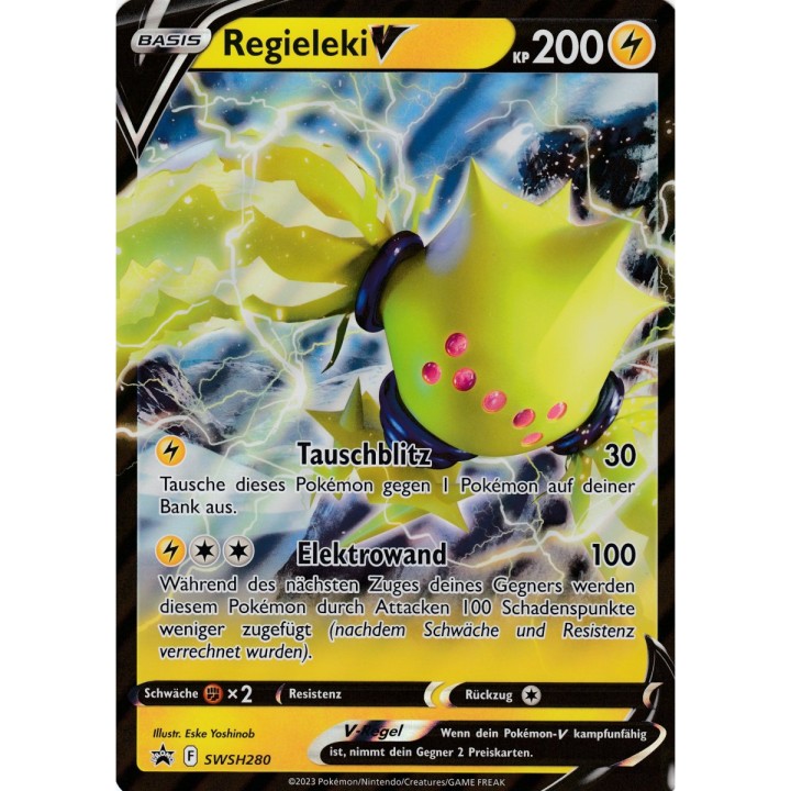 Regieleki V - SWSH280 - Oversized Promo