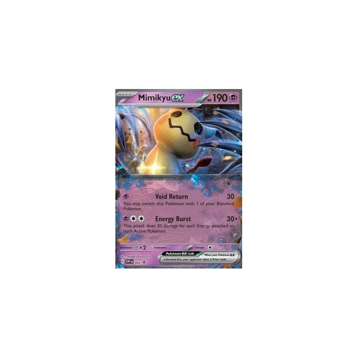 Mimikyu ex - SVP 004 - Oversized Promo