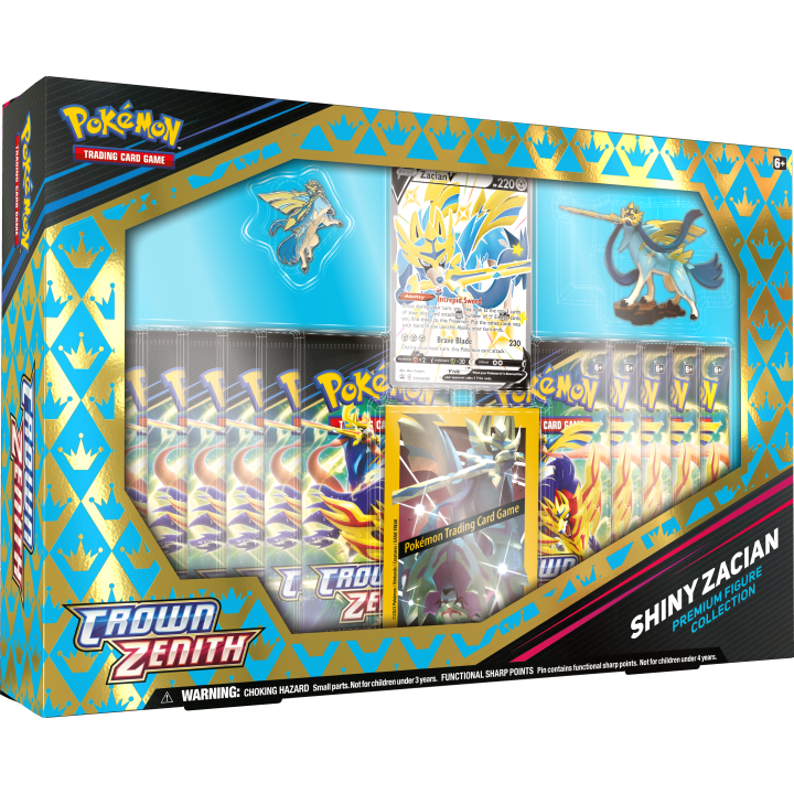 Pokémon TCG: Crown Zenith Premium Figure Collection - Zacian Box