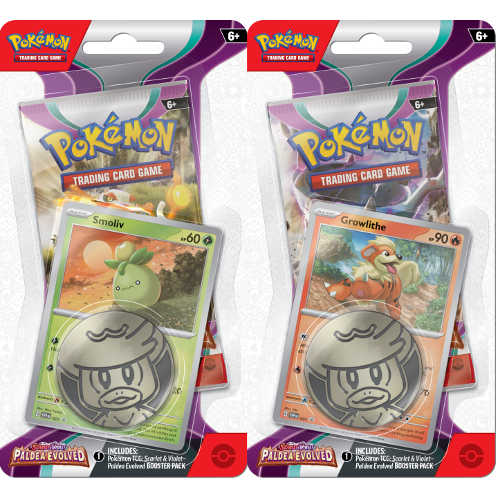 Pokémon TCG: Paldea Evolved - Checklane Blister (2 warianty)