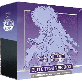 Pokemon TCG: Chilling Reign Elite Trainer Box SHADOW RIDER CALYREX