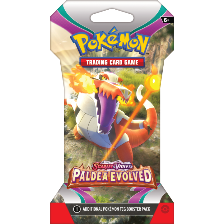 Pokémon TCG: Paldea Evolved - Sleeved Booster