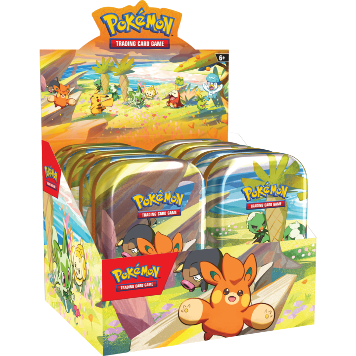 Pokémon TCG: Paldea Friends Mini Tin - Display