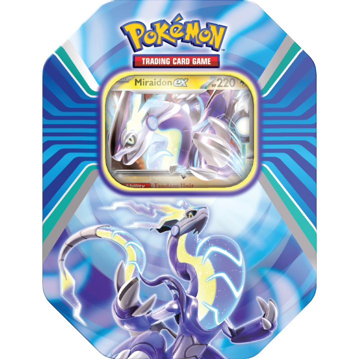 Pokémon TCG: Paldea Legends Tin - Miraidon