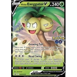 Alolan Exeggutor v - SWSH 225 - Oversized Promo