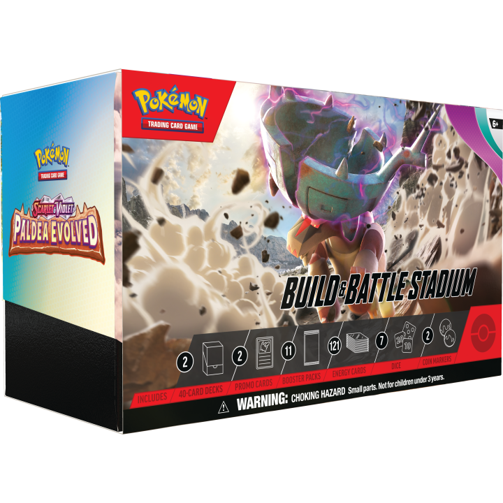 Pokémon TCG: Paldea Evolved - Build & Battle Stadium