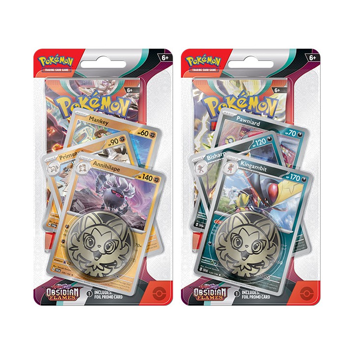 Pokémon TCG: Obsidian Flames - Premium Checklane Blister (2 warianty)