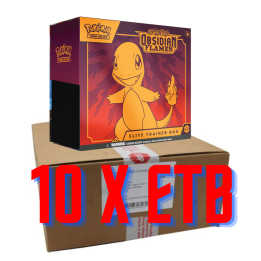 Pokémon TCG: Obsidian Flames - Elite Trainer Box CASE (10)