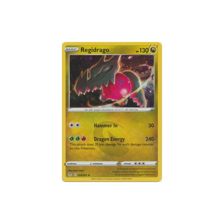Regidrago - 124/203 - Alternate Holo Promo