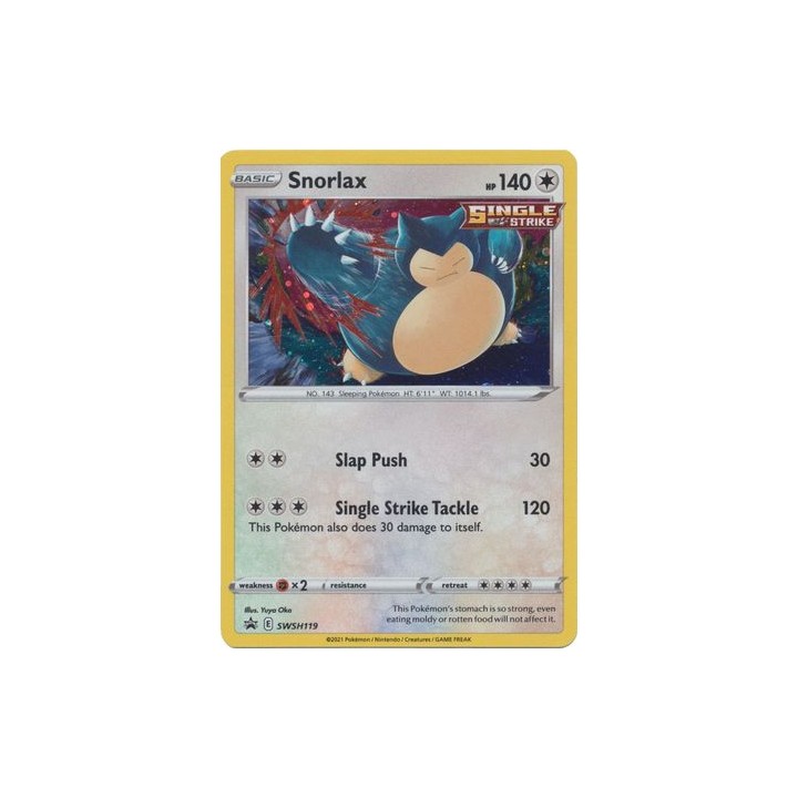 Snorlax - SWSH119 - Promo