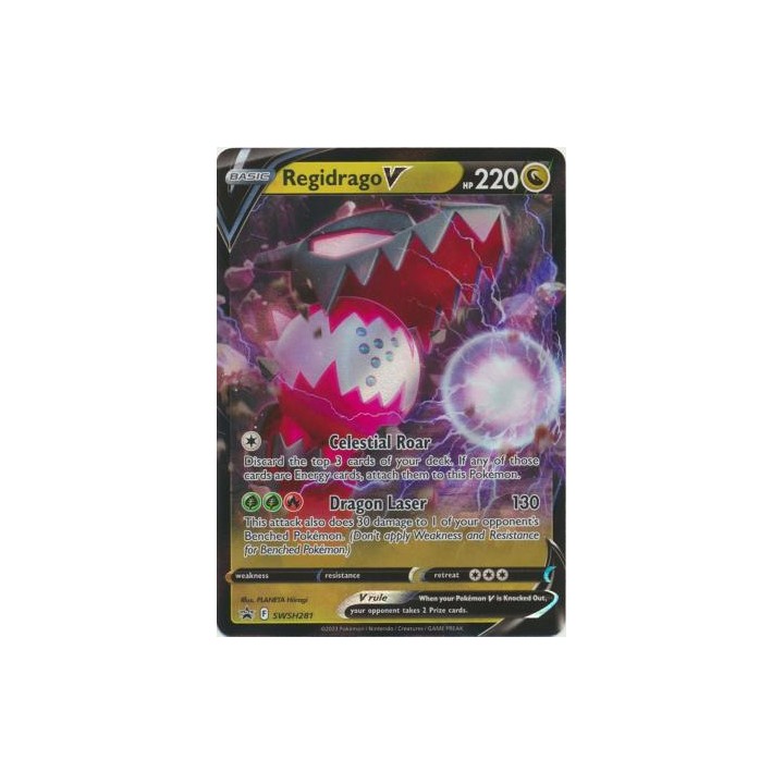 Regidrago V - SWSH281 - Promo