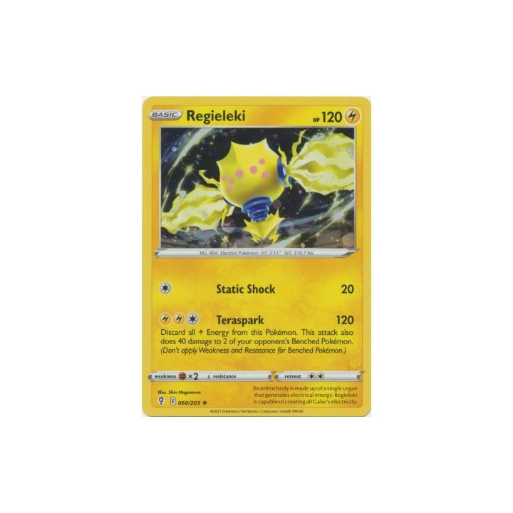 Regieleki - 060/203 - Alternate Holo Promo
