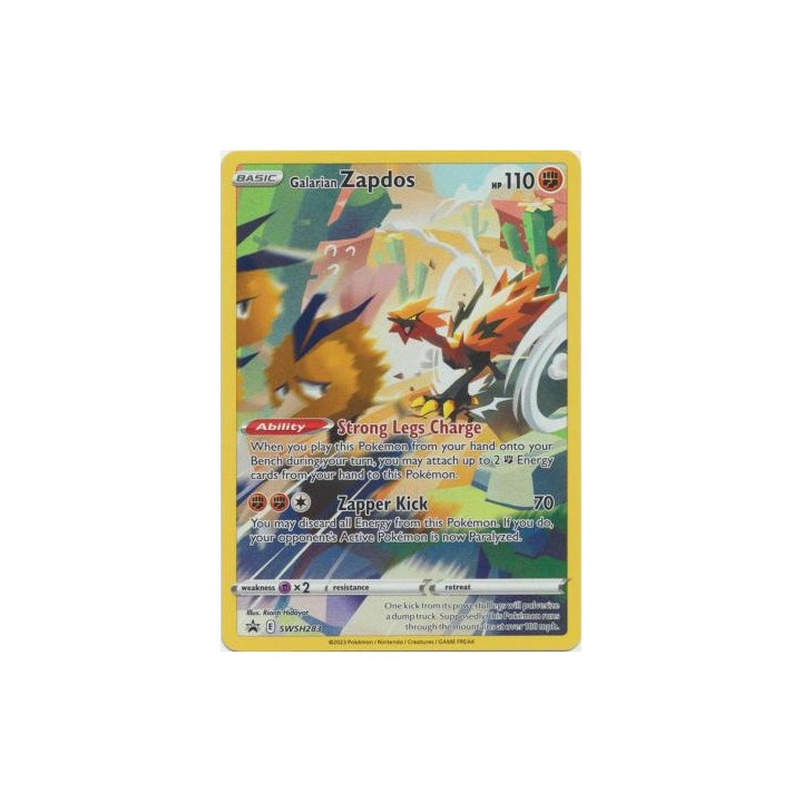 Galarian Zapdos - SWSH283 - Promo