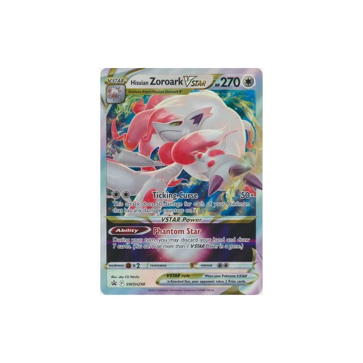 Hisuian Zoroark VSTAR - SWSH298 - Promo