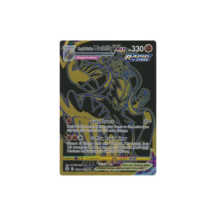 Rapid Strike Urshifu VMAX - TG30/TG30 - Secret Rare