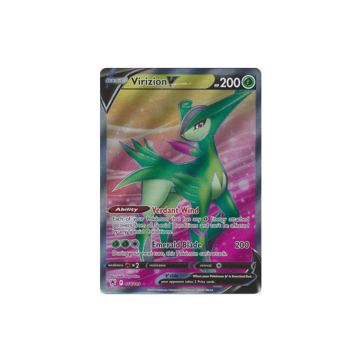 Virizion V - 164/189 - Full Art Ultra Rare