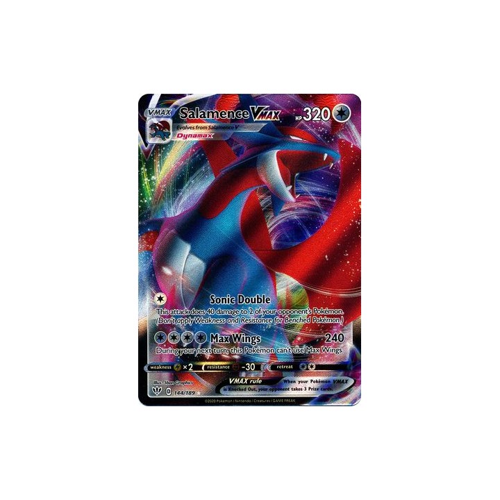 Salamence VMAX - 144/189 - Ultra Rare