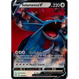 Salamence V - 143/189 - Ultra Rare