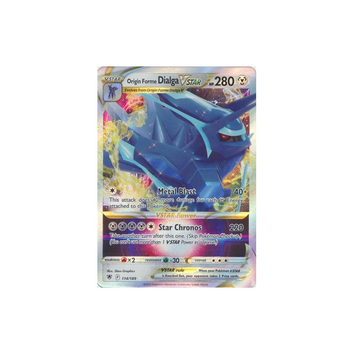 Origin Forme Dialga VSTAR - 114/189 - Ultra Rare