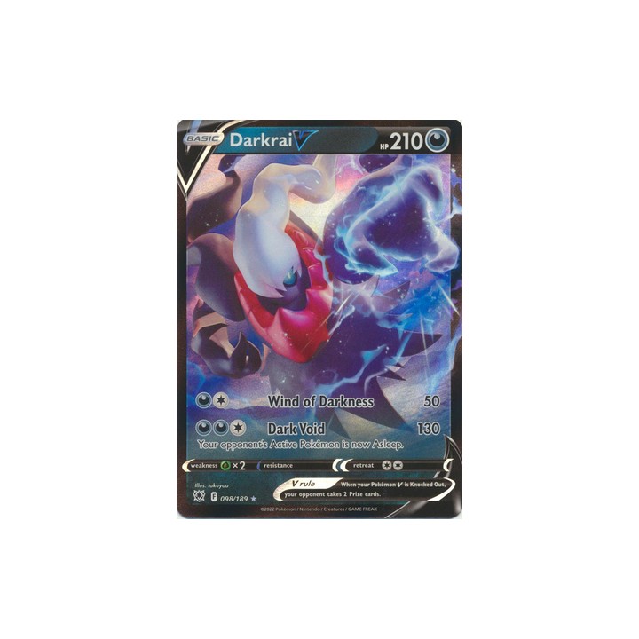 Darkrai V - 098/189 - Ultra Rare