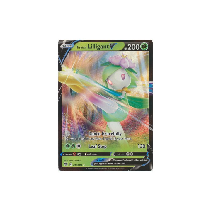 Hisuian Lilligant V - 017/189 - Ultra Rare