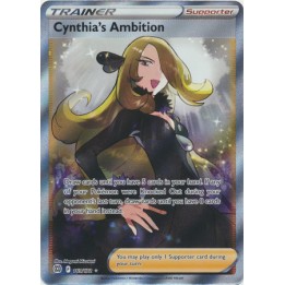 Cynthia's Ambition - 169/172 - Full Art Ultra Rare