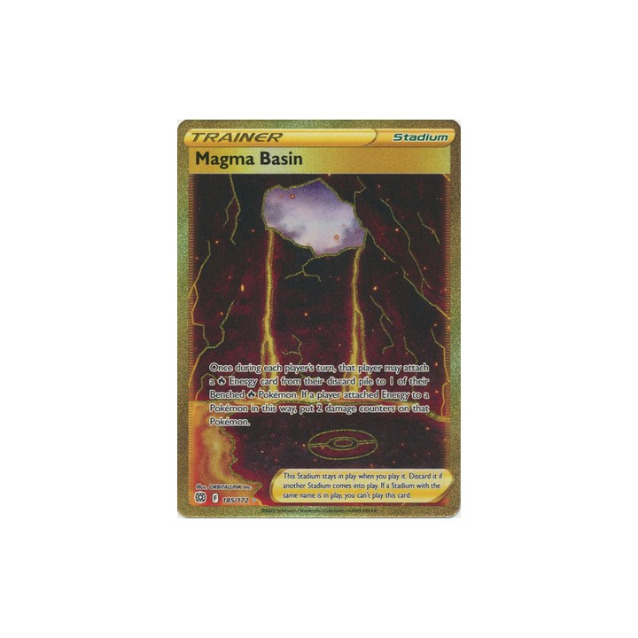 Magma Basin - 185/172 - Secret Rare