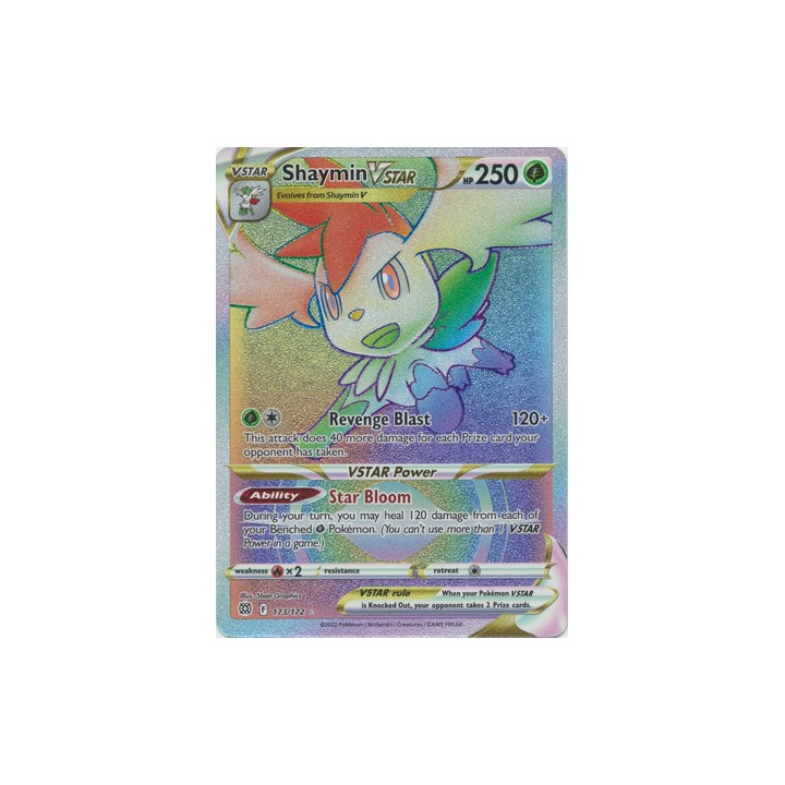 Shaymin VSTAR - 173/172 - Hyper Rare