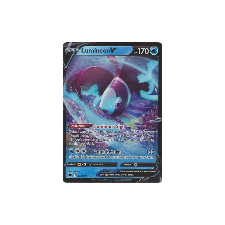 Lumineon V - 040/172 - Ultra Rare