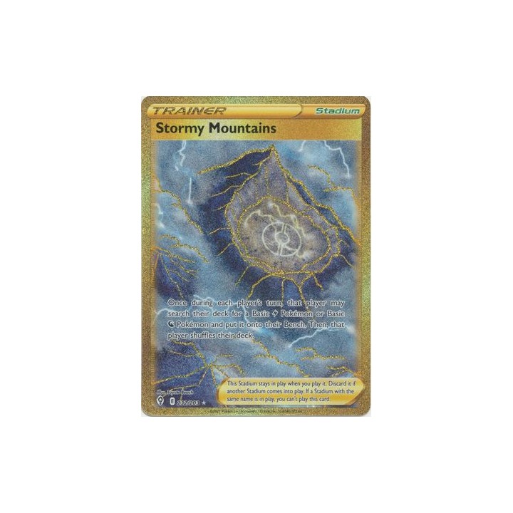Stormy Mountains - 232/203 - Secret Rare