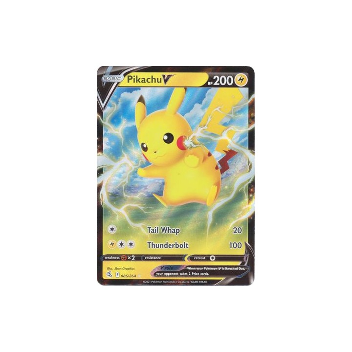 Pikachu V - 086/264 - Ultra Rare