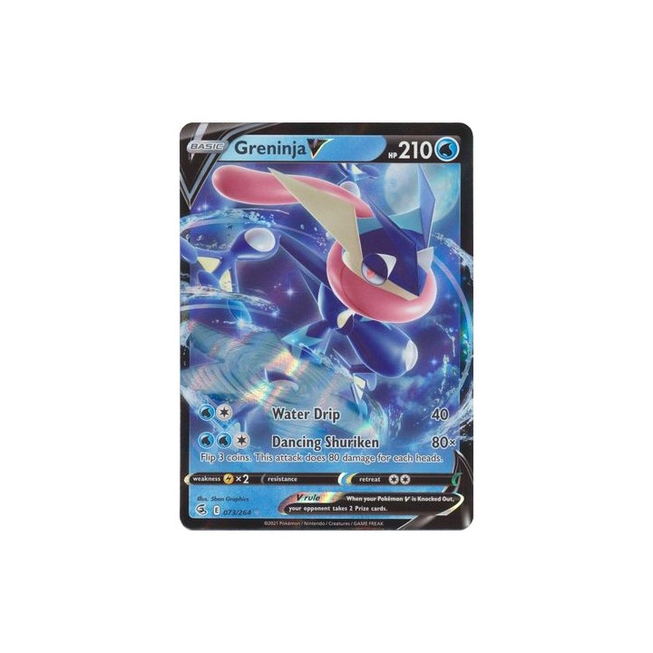 Greninja V - 073/264 - Ultra Rare