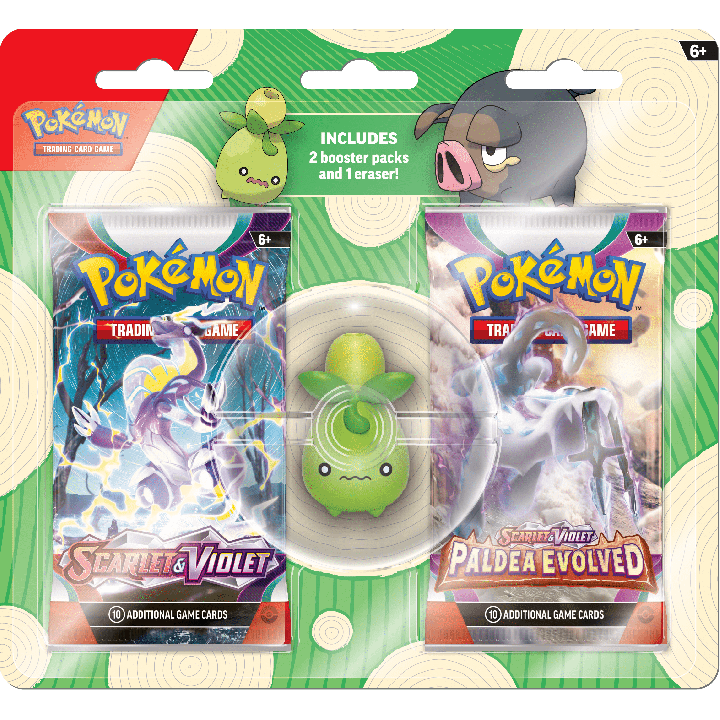 Pokémon TCG: Back to School Eraser Blister - Smoliv