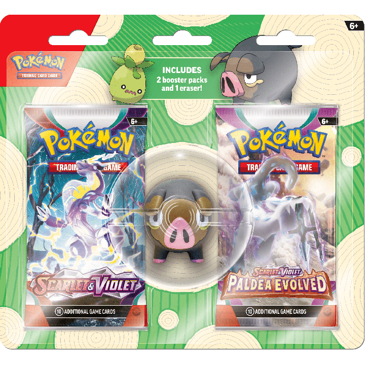 Pokémon TCG: Back to School Eraser Blister - Lechonk