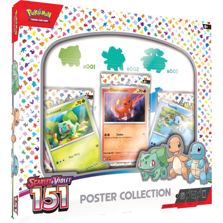 Pokemon TCG: Scarlet & Violet 151 - Poster Collection