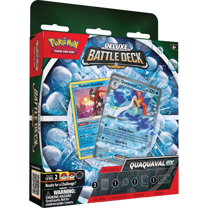 Pokemon TCG: Deluxe Battle Deck - Quaquaval ex