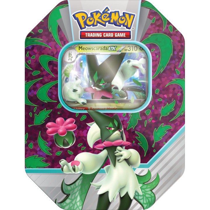 Pokemon TCG: Paldea Partners Tin Meowscrarada